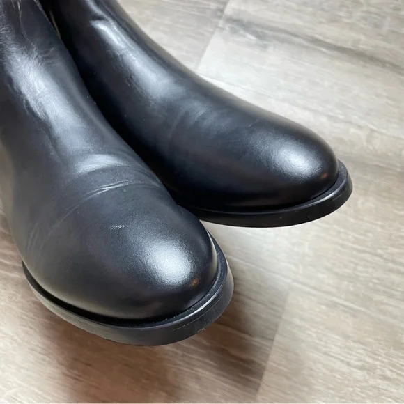 Everlane The New Modern Chelsea Boot Black Leather Pull On Bootie Size 9 - Picture 11 of 15